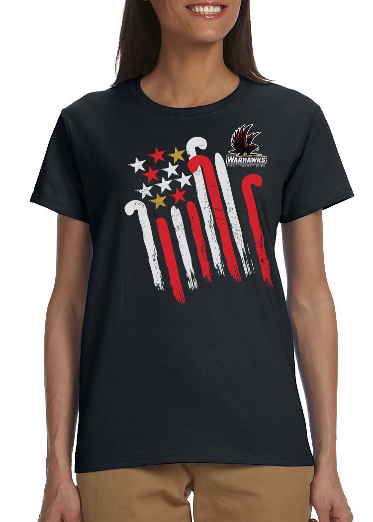 Warhawks Flag Logo Unisex T-Shirt (2 Colors) – Phoenix Hockey USA