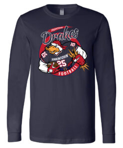 Lightning Drakes Longsleeve T-Shirt - Navy