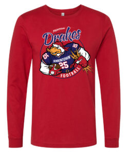 Lightning Drakes Longsleeve T-Shirt - Red
