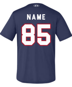 Alternative view of Lightning Drakes Premium T-Shirt - Navy