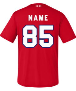 Alternative view of Lightning Drakes Premium T-Shirt - Red