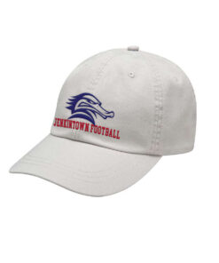 Jenkintown Football Hat Embroidered - White