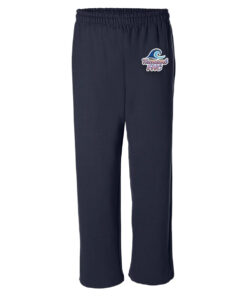 Tsunami Logo Unisex Open Bottom Sweatpants