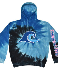 Tsunami Crest Tie Dye Hoodie