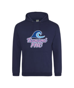 Tsunami Chest Logo Unisex Hooded Sweatshirt