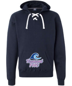 Tsunami Sport Men's Lace Hooded Sweatshirt