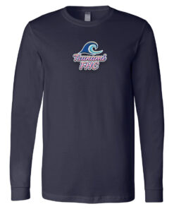 Tsunami Logo Longsleeve T-Shirt - Navy