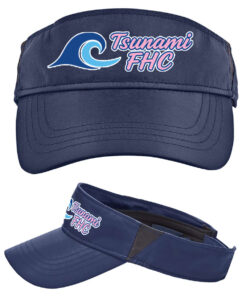 Tsunami Logo Performance Visor Navy