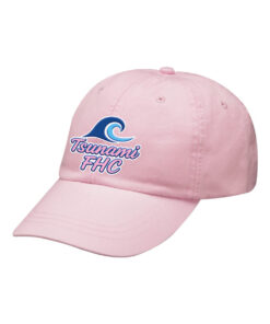 Tsunami Logo Chino Un-Structured Hat Pink