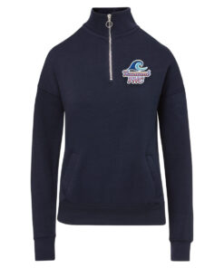 Tsunami Women's Cloud Fleece Quarter-Zip Sweatshirt Navy